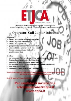 Operatori Call Center Inbound - 1