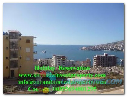 Apartamentes dhe  dhoma per pushime Sarande Shqiperi K0004 - 1